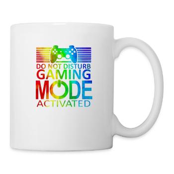 Gamer Jeu En Ligne Jeux Sur Ordinateur Arcade Neon - Mug blanc - blanc - Droite