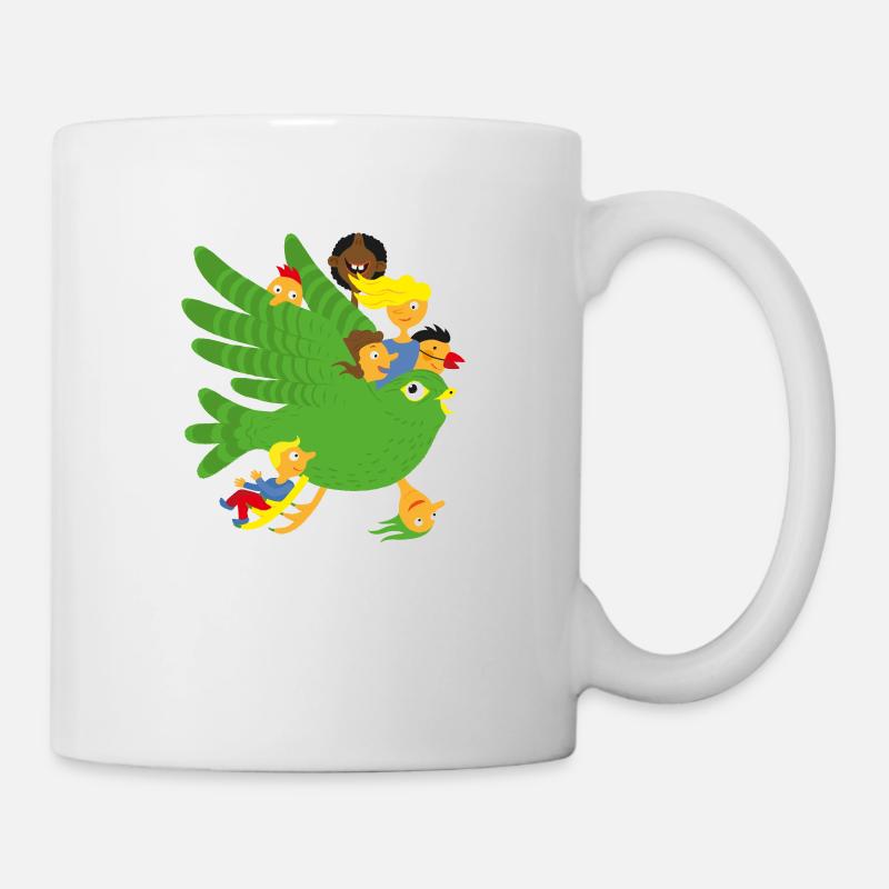 Voyage avec le Faucon - Mug blanc - blanc