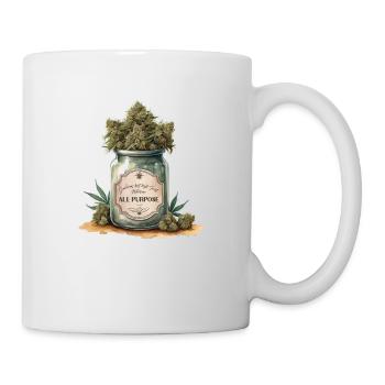 Oma's bestgehütetes Geheimnis: Allround Medizin - Tasse - Weiß - Rechts