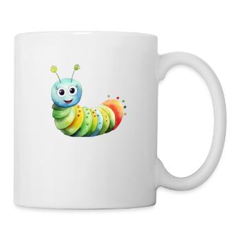 Raupenklasse Klassentier Raupe - Tasse - Weiß - Rechts