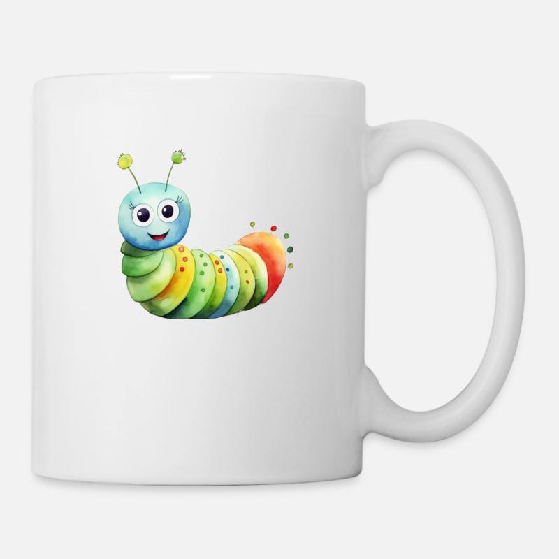 Raupenklasse Klassentier Raupe - Tasse - Weiß