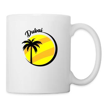 dubai - Tasse - Weiß - Rechts