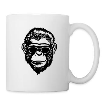 Monkey Monkey Monkey Face - Mug - white - Right