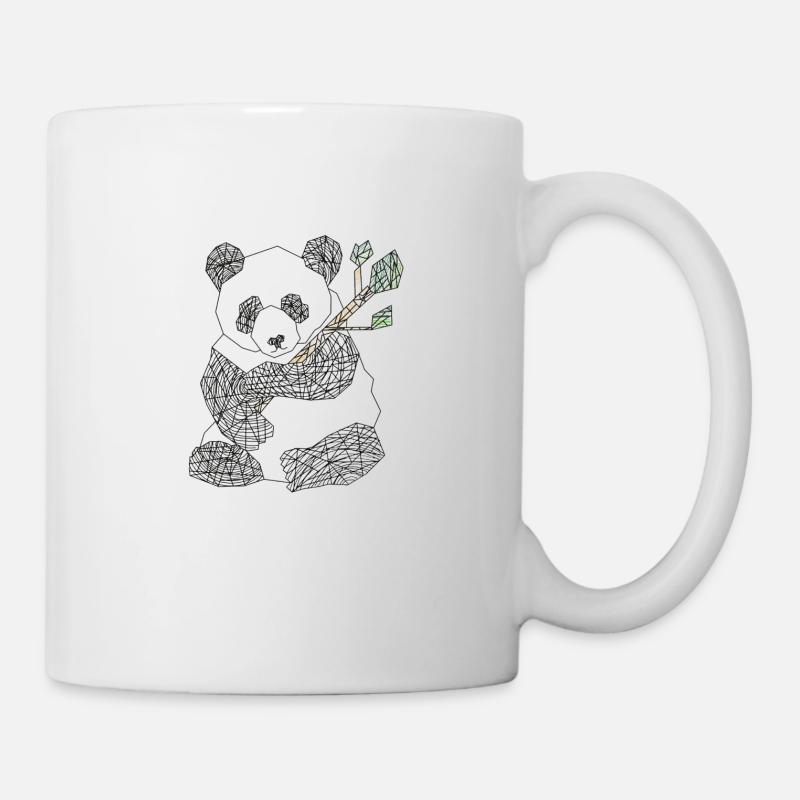Pandabär - Tasse - Weiß