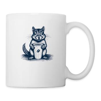 Coffee Squirrel - Mug - white - Right