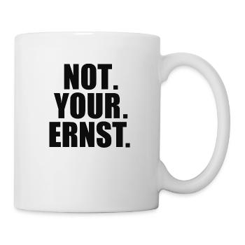 Funny saying for every woman and every man - Mug - white - Right