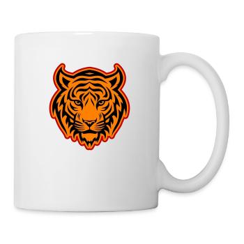 Tiger Head - Mug - white - Right