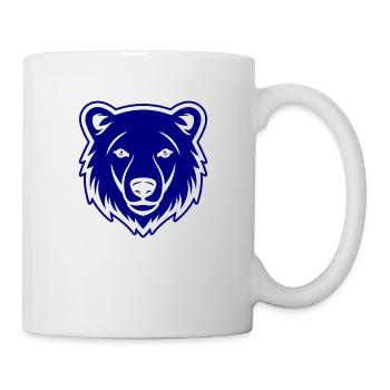 Polar Bear Head Polar Bear - Mug - white - Right