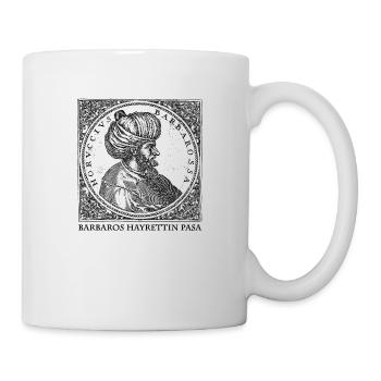 Barbaros Hayrettin Pasa - Mug blanc - blanc - Droite
