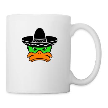 mexico duck 02 - Tasse - Weiß - Rechts