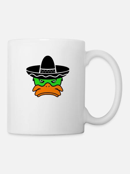 mexico duck 02 - Tasse - Weiß