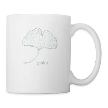 ginkgo. - Mug blanc - blanc - Droite