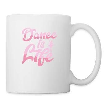 Dance Is Life Ballerina Ballet - Mug - white - Right