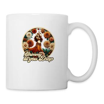 Shimmy jusqu’à ce que tu tombes - Mug blanc - blanc - Droite