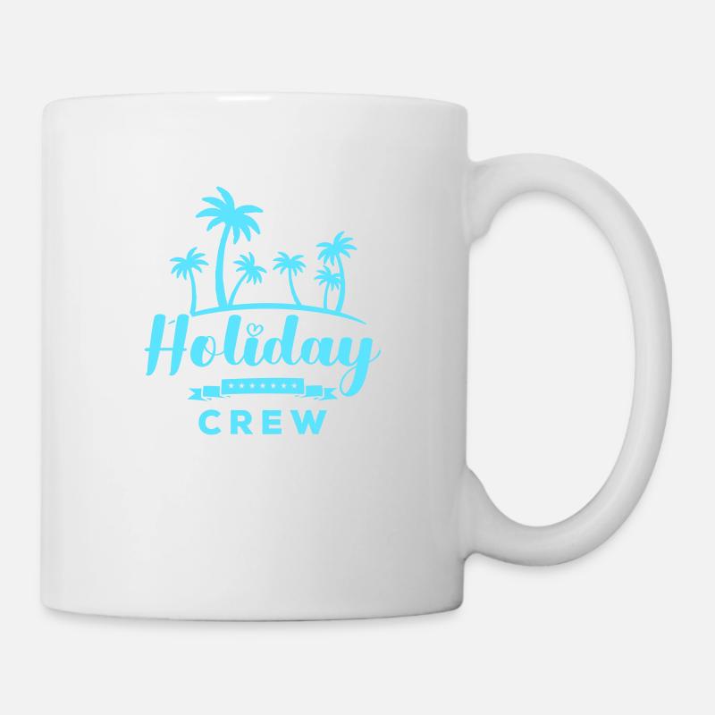 holiday crew - Tasse - Weiß