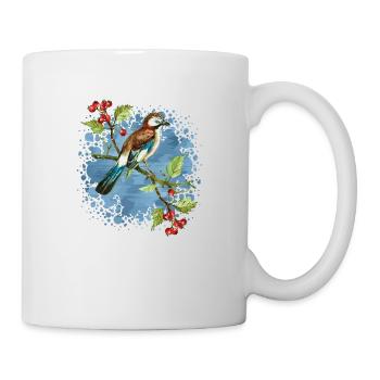 Colorful bird - Mug - white - Right