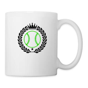 Baseball Crest - Mug - white - Right