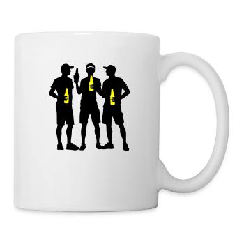 Fête Équipe Bière Enterrement de vie de jeune fille - Mug blanc - blanc - Droite