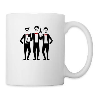 Enterrement de vie de garçon Crew Enterrement de vie de garçon - Mug blanc - blanc - Droite