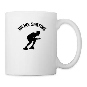 Roller - Mug blanc - blanc - Droite