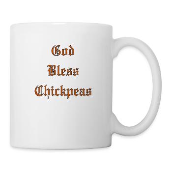 GodBlessChickpeas - Mug - white - Right
