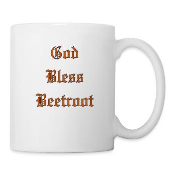 GodBlessBeetroot - Mug - white - Right