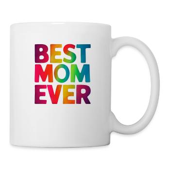 Die beste Mutter aller Zeiten - Tasse - Weiß - Rechts