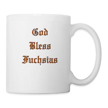 GodBlessFuchsias - Mug - white - Right