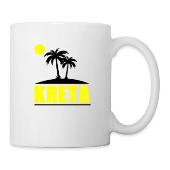 Crète - Mug blanc - blanc - Droite