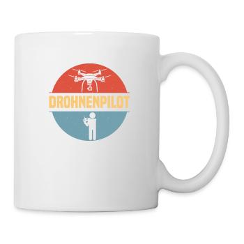 Drone Pilot RC Drone Quadcopter - Mug - white - Right