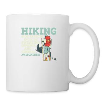 Hiking Side Effects Include Sweating Mountain Hike - Mug - white - Right