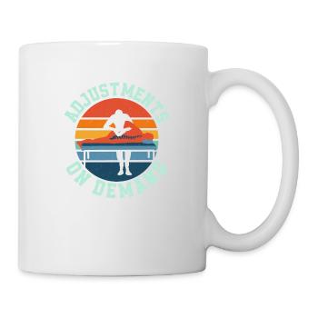 Adjustments On Demand Chiropractor Physical Therap - Mug - white - Right