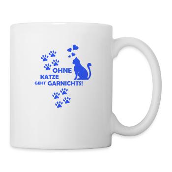 Nothing works without a cat 1 - Mug - white - Right