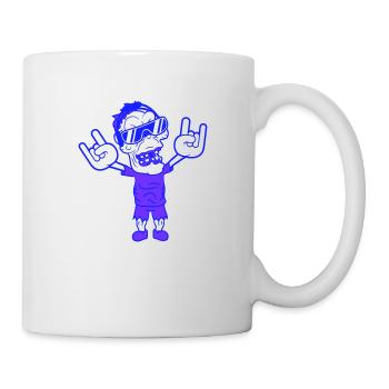 DJ Zombie Undead Horror Halloween Party Celebrations - Mug - white - Right