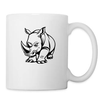 nashorn - Tasse - Weiß - Rechts