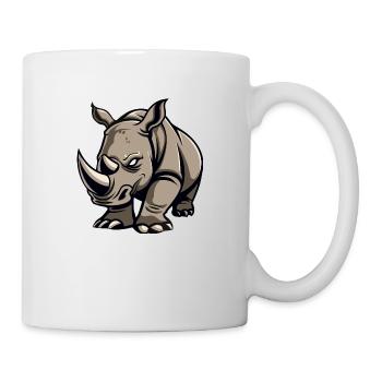 nashorn - Tasse - Weiß - Rechts