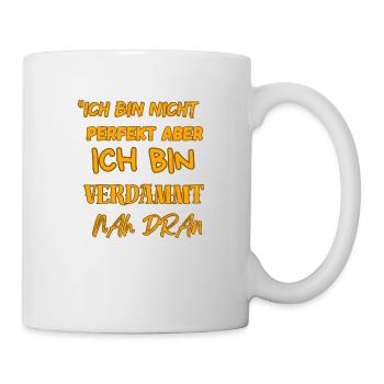 « JE SUIS SACRÉMENT PROCHE » - Mug blanc - blanc - Droite