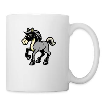 horse - Tasse - Weiß - Rechts