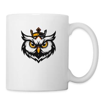 Owl Head Crown - Mug - white - Right