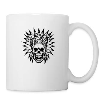Häuptling Apache TotenIndianer - Tasse - Weiß - Rechts