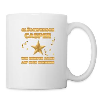 Kollegin Casper - Tasse - Weiß - Rechts