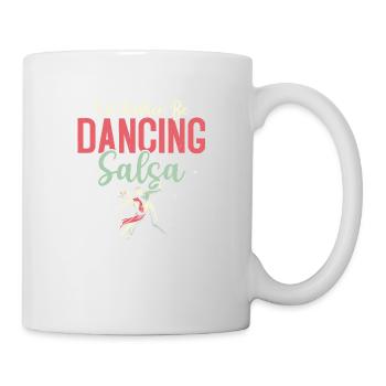 I'd Rather Be Dancing Salsa Latin Music Salsa Danc - Mug - white - Right