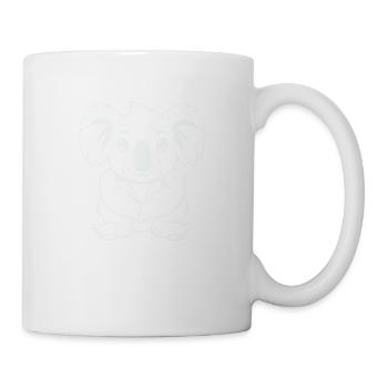 koalabär comic - Tasse - Weiß - Rechts