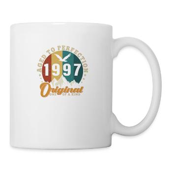 Die Legenden wurden im Jahrgang 1997 geboren - Tasse - Weiß - Rechts