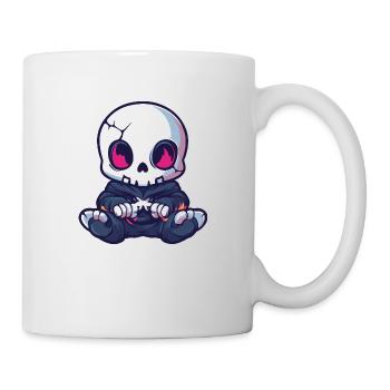 Zombie Halloween Skelett Baby - Tasse - Weiß - Rechts