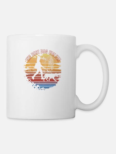 Der beste Hundeausführer - Tasse - Weiß