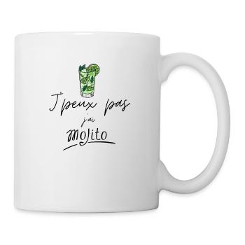 J'peux pas j'ai mojito - Mug blanc - blanc - Droite