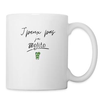J'peux pas j'ai mojito - Mug blanc - blanc - Droite