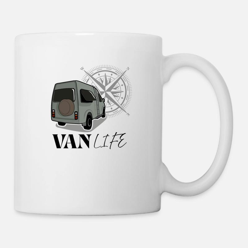 Van life green - Mug - white