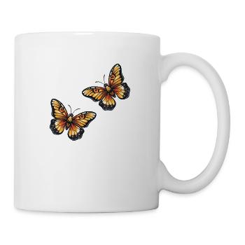 Butterflies - Mug - white - Right